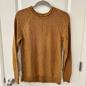 L.L. Bean Cotton Slub Rollneck Pullover Small Tall